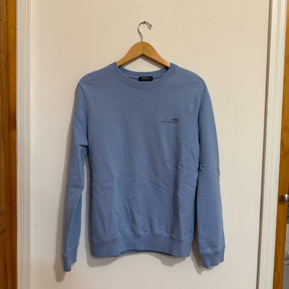 Acne Studios Light Blue Crewneck Sweater